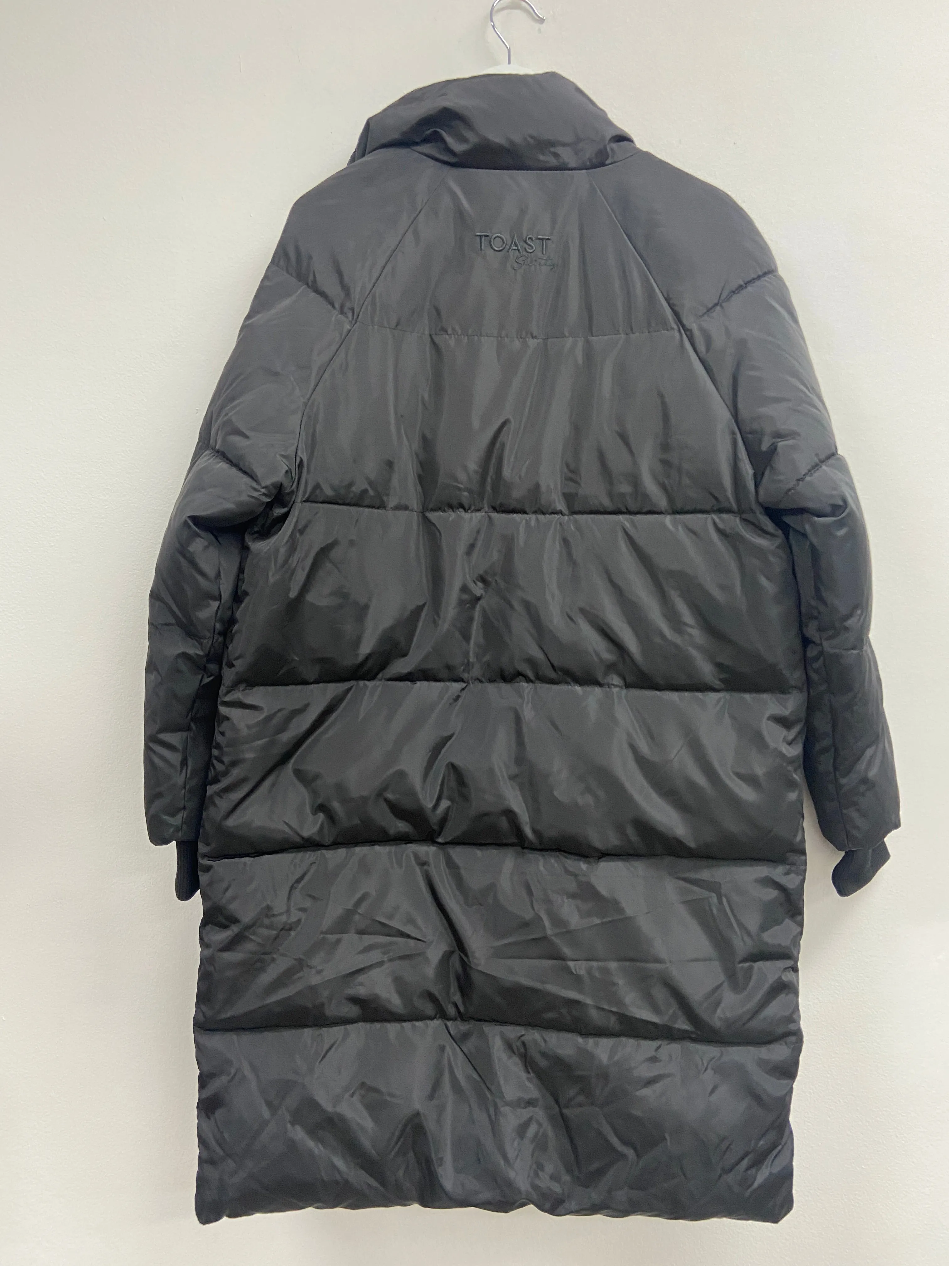 Black Sienna Longline Puffer Jacket