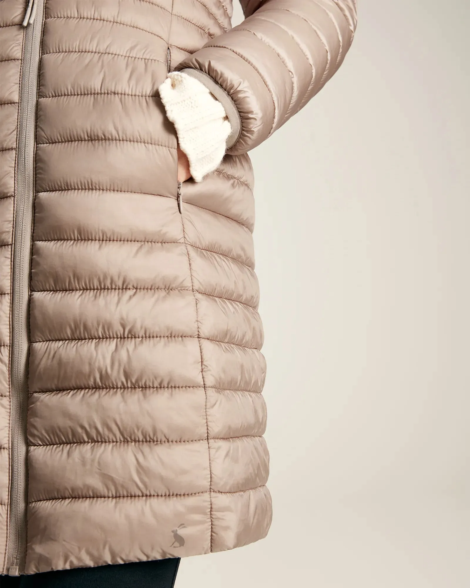 Bramley Pearl Showerproof Long Packable Jacket