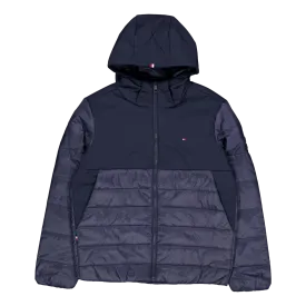 Cl Mixed Media Hooded Jacket Dw5-desert Sky