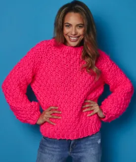 Cygnet Seriously Chunky - Neon Mossy Sweater (CY1695) [Free Download]