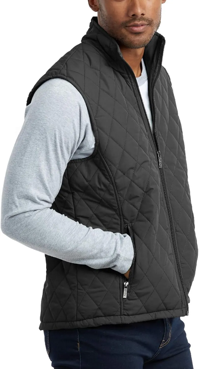 ET TU Men's Diamond Quilted Puffer Vest