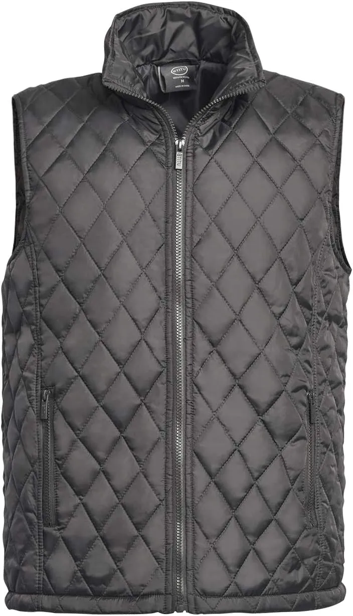 ET TU Men's Diamond Quilted Puffer Vest