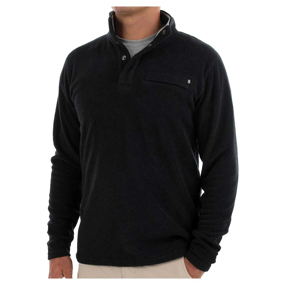 Free Fly Bamboo Polar Fleece Snap Pullover - Men's