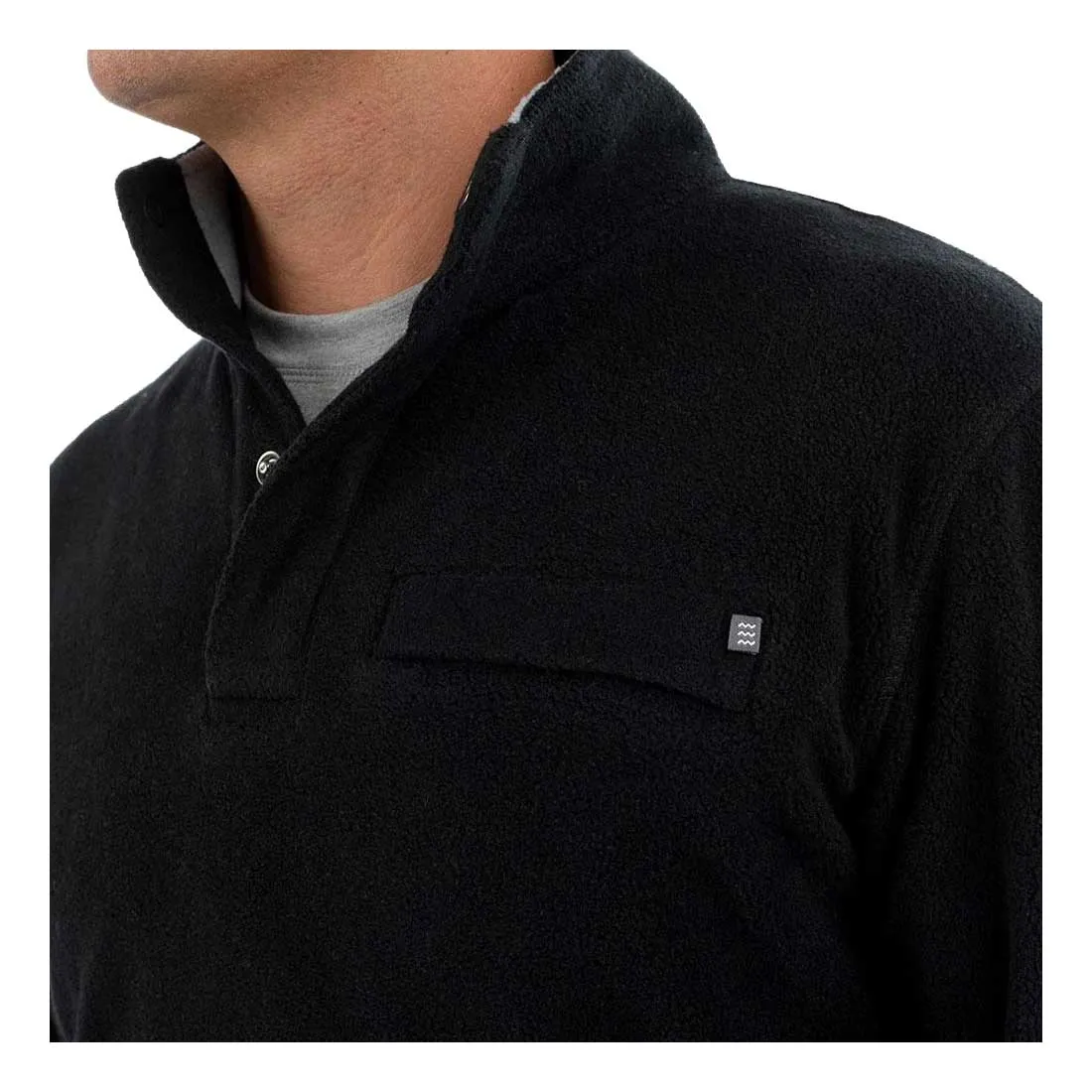 Free Fly Bamboo Polar Fleece Snap Pullover - Men's