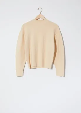 Mock Neck Sweater — Butter