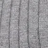 Ribbed Button-Sleeve Turtleneck Sweater