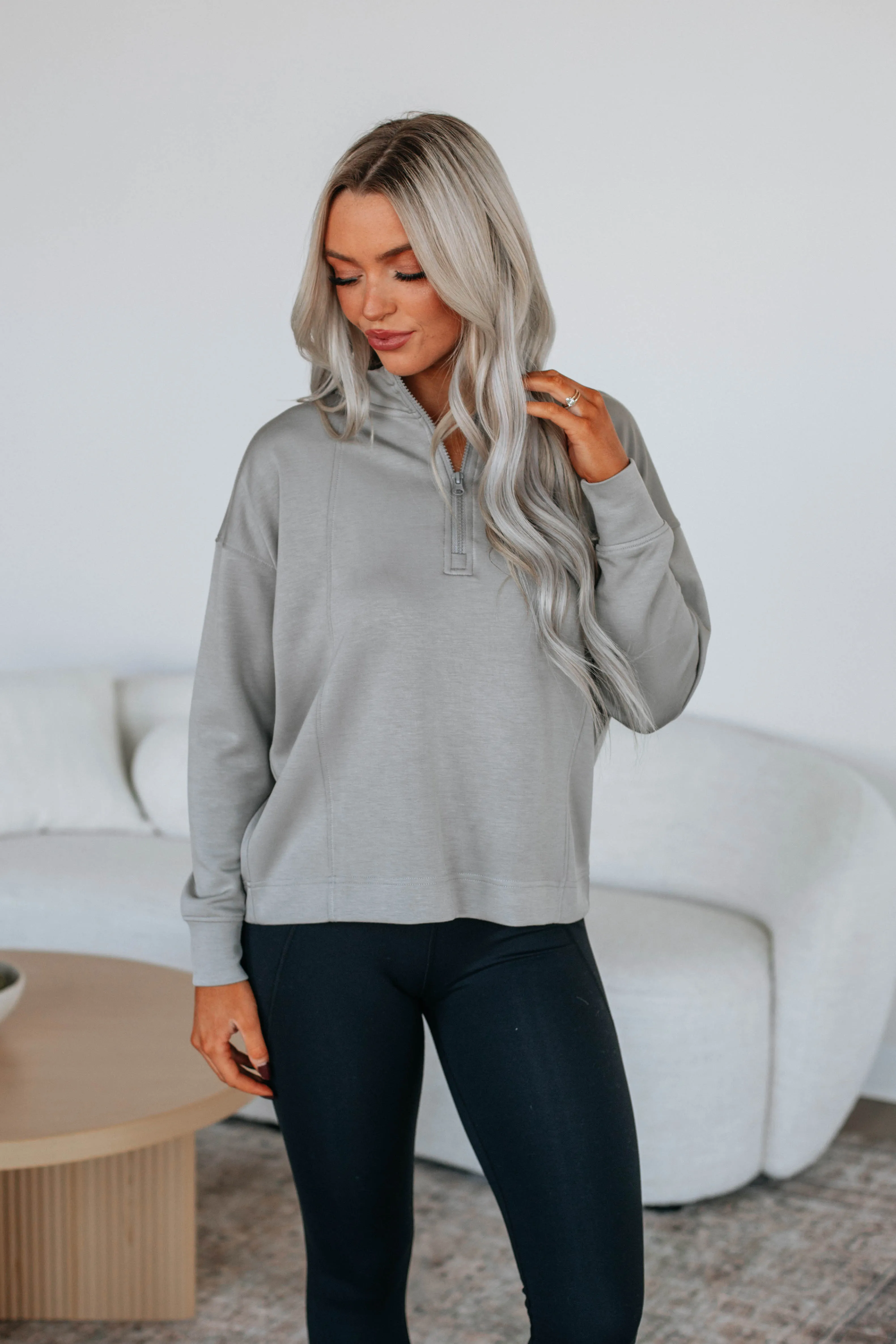 Rosanna Lounge Pullover - Stone
