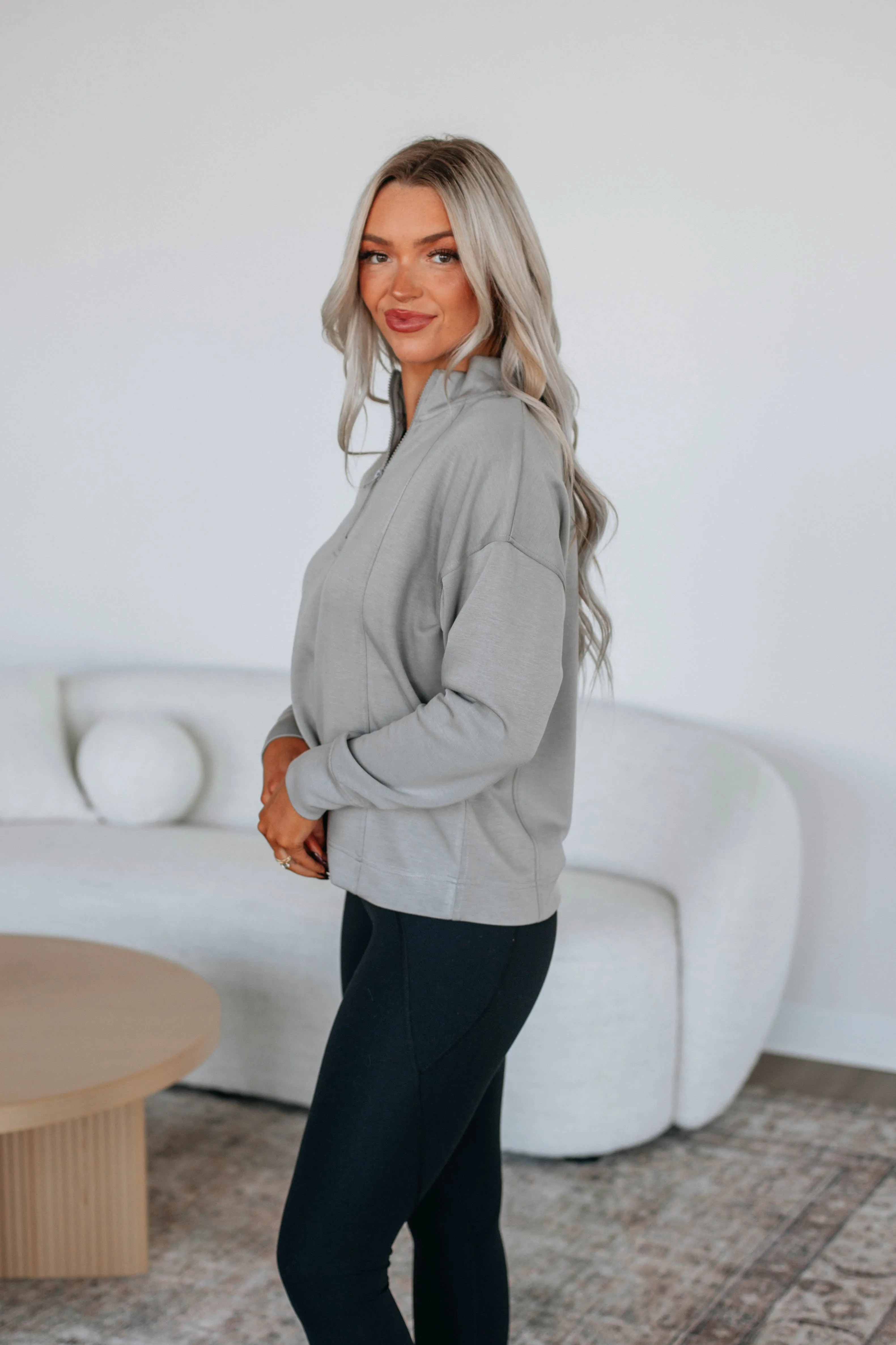 Rosanna Lounge Pullover - Stone