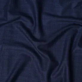 Royal Blue SCABAL Super 130's All Wool Suiting Fabric - 3.5 Meters, 150 cm Width, Made in the UK-D21253