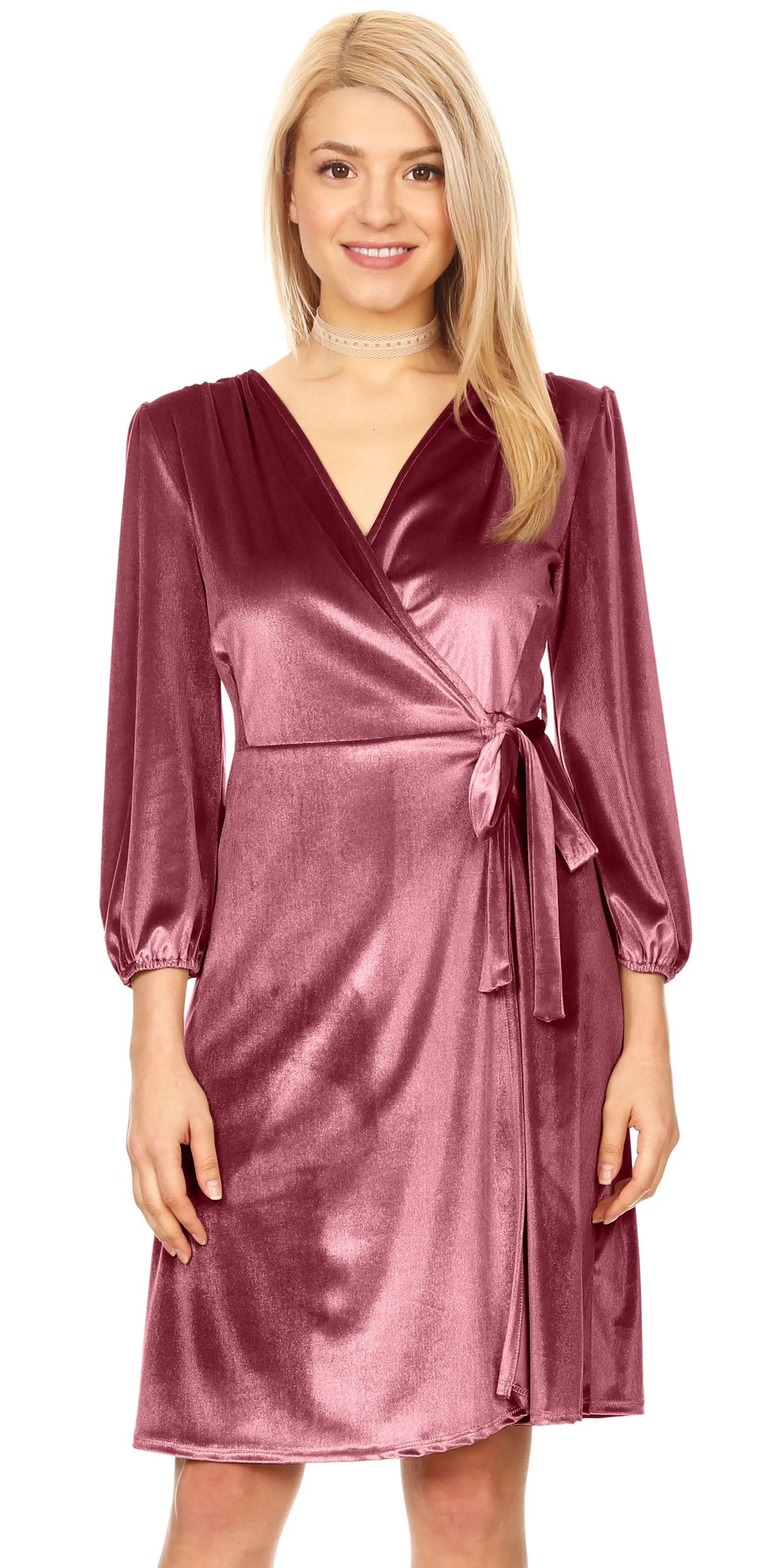 Say it with Warmth Wrap Dress