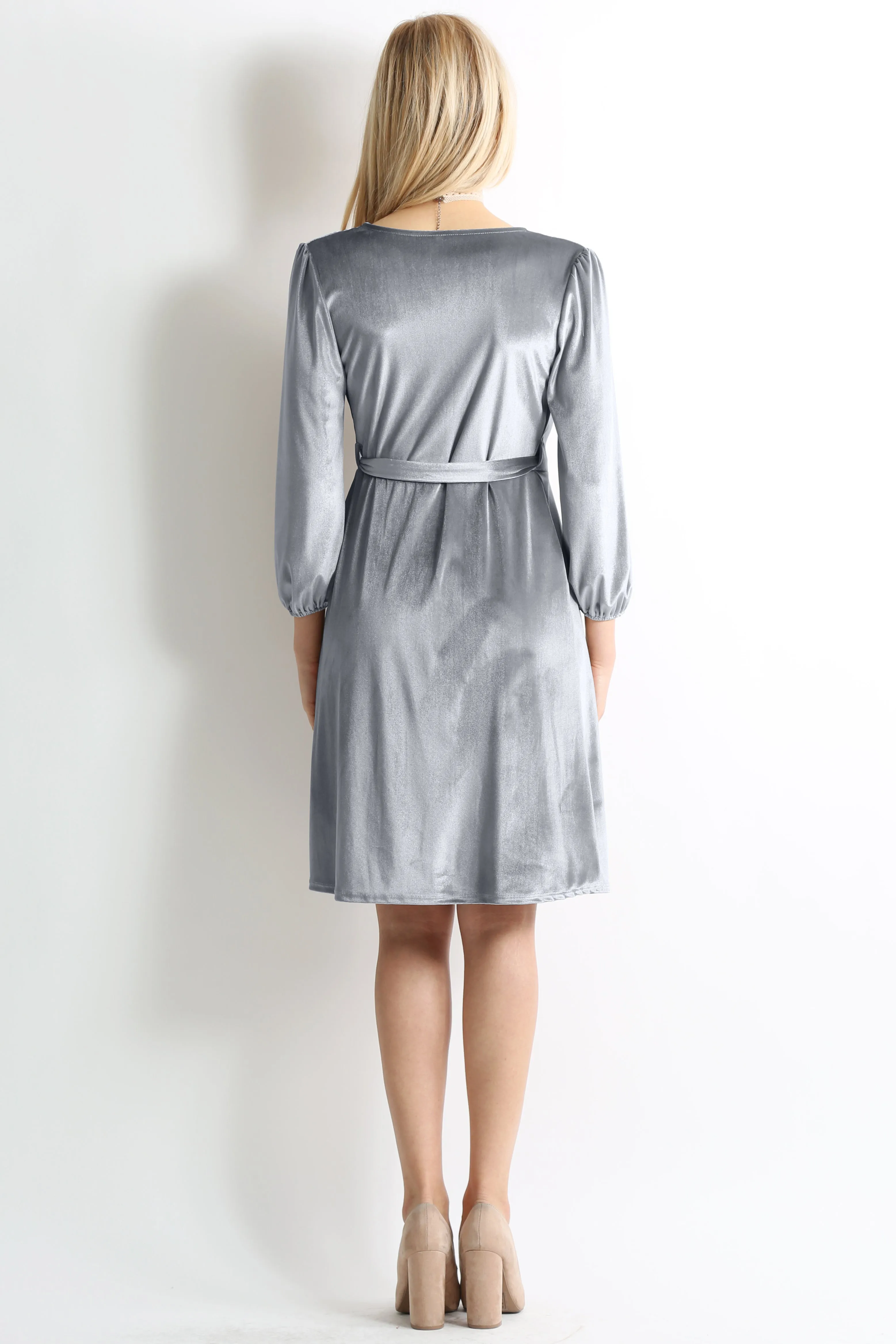 Say it with Warmth Wrap Dress