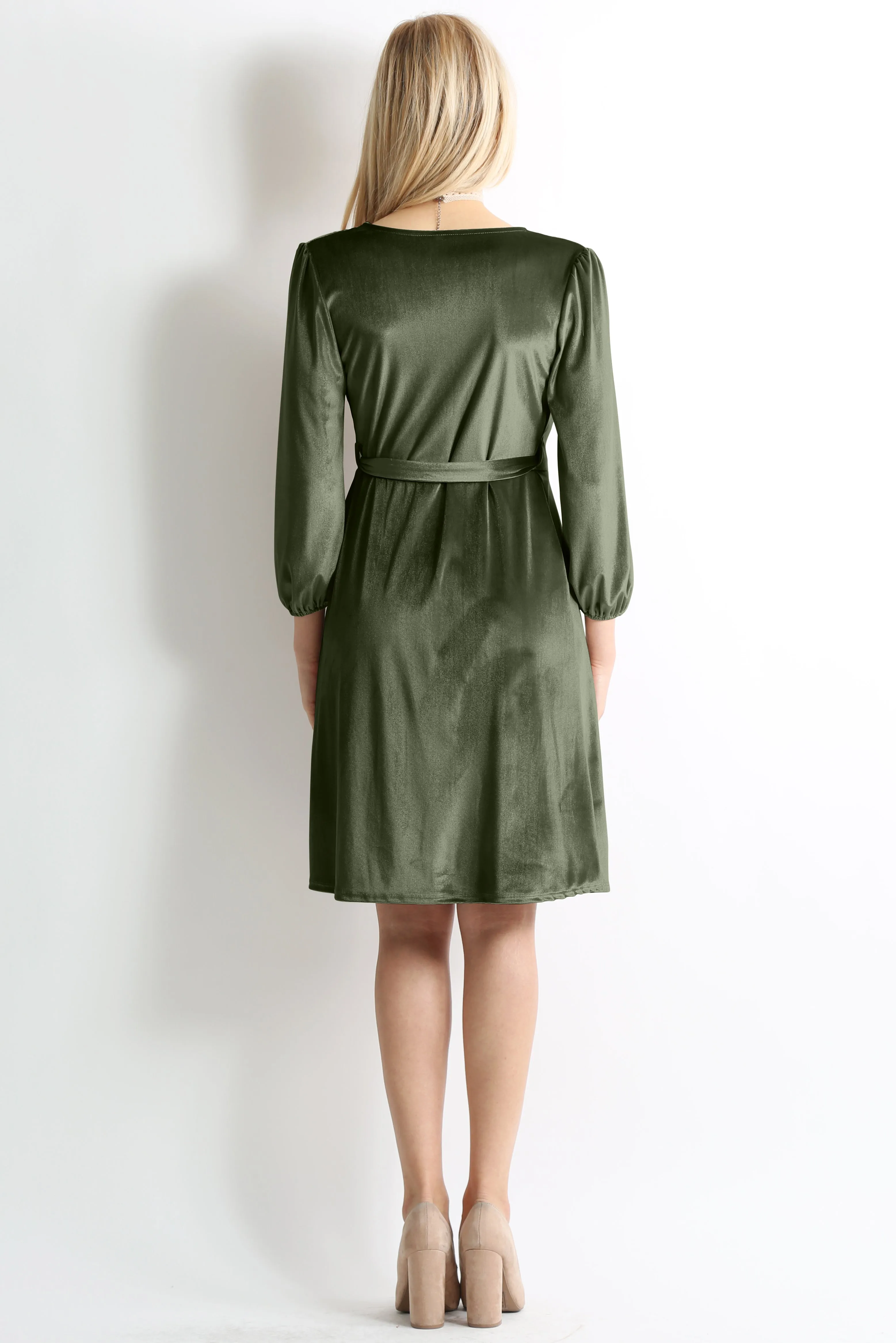 Say it with Warmth Wrap Dress