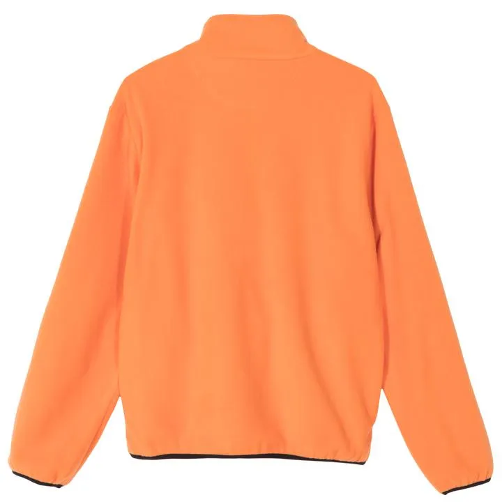 STÜSSY BASIC POLAR FLEECE MOCK // ORANGE